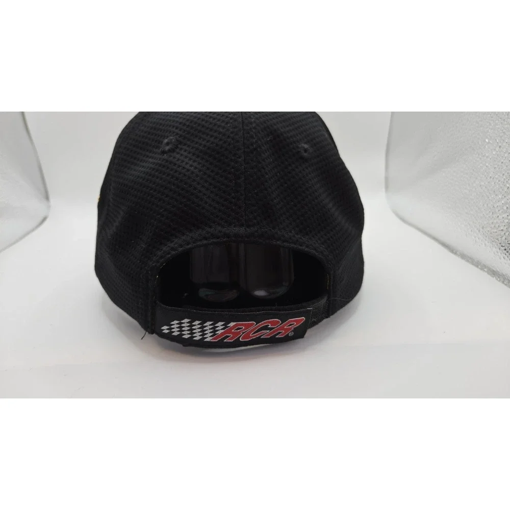 CAT Racing Ryan Newman 31 Hat RCR NASCAR Cap Caterpillar Black White Adjustable